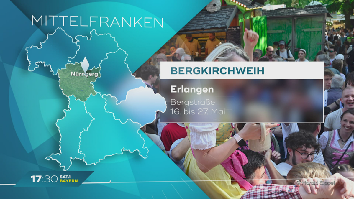 Mein Bayern erleben: Gartenfest bis Bergkirchweih