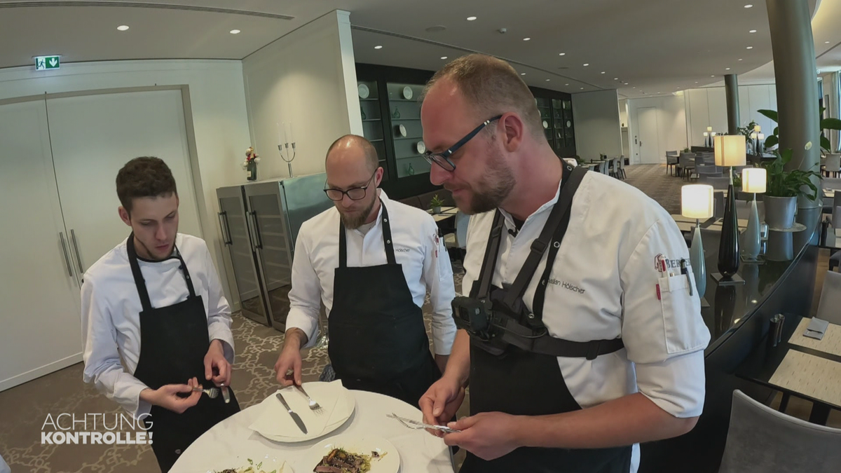 Generalprobe im Dorint Hotel mit Küchenchef Sebastian Hölscher