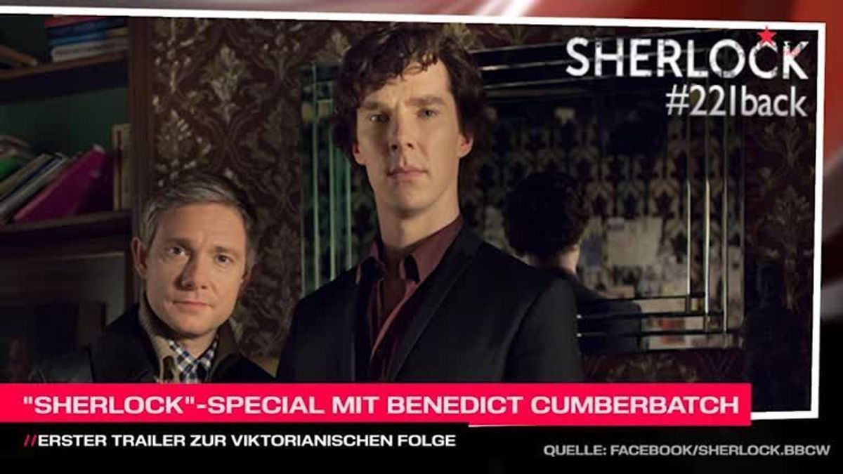 Sherlock-Special mit Benedict Cumberbatch