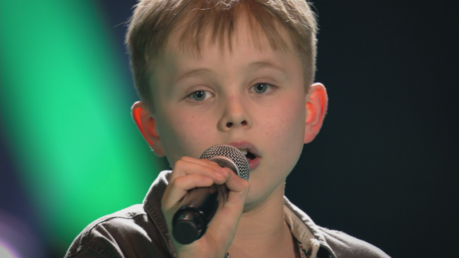 "The Voice Kids" 2024 Bjarne stellt Lewis Capaldi bei seiner