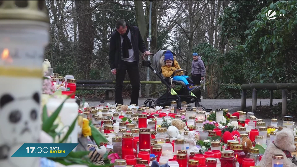 Nach tödlichem Angriff: Anteilnahme in Aschaffenburg