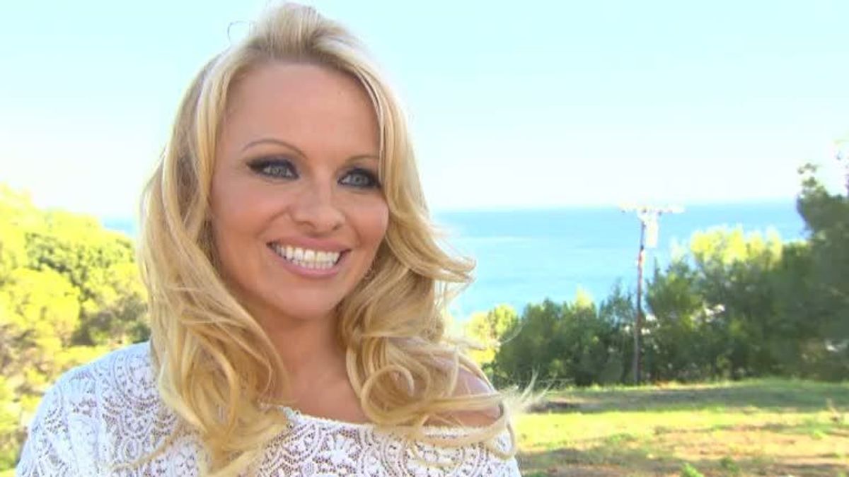 Pamela Anderson im Interview