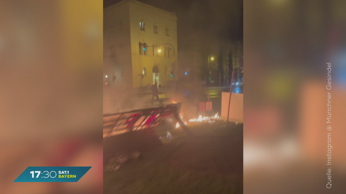 Brandanschlag in München: Pro-Palästina-Protestcamp angezündet