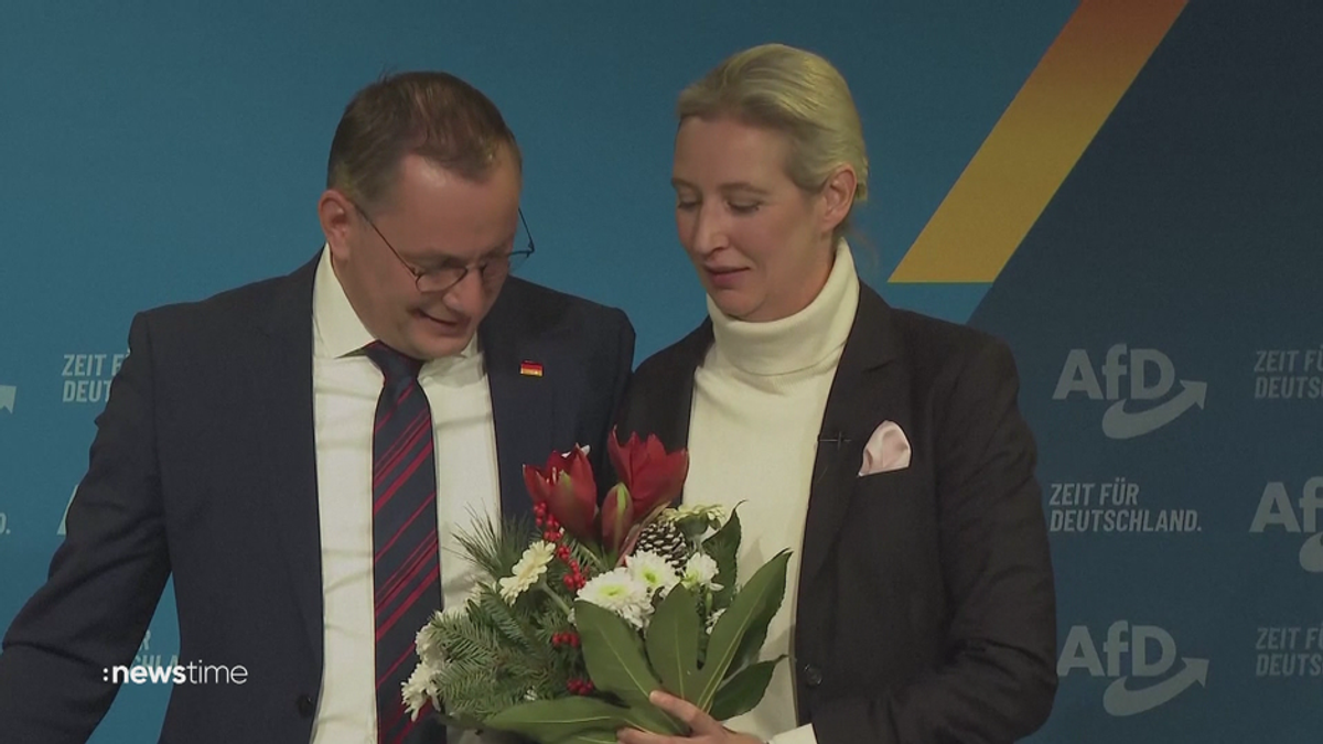 Weidel zur AfD-Kanzlerkandidatin gekürt