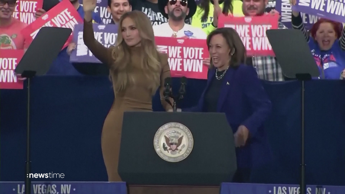 US-Wahl: Trump wittert Wahlbetrug, Harris erhält Beistand von Jennifer Lopez