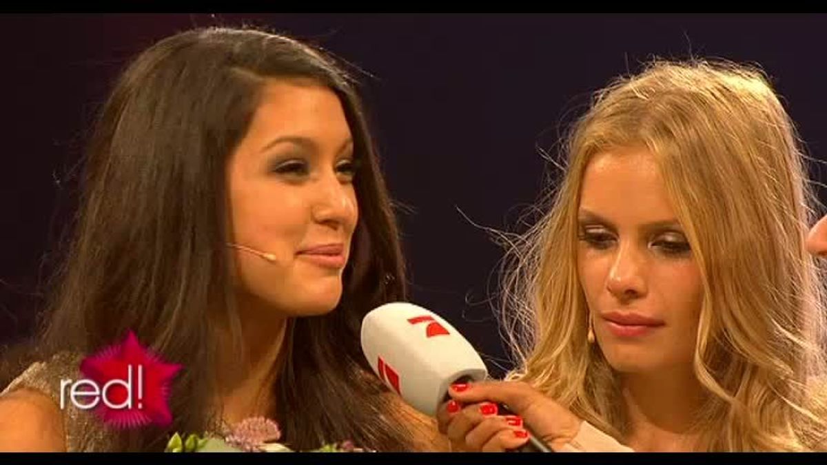 red! beim Topmodel-Finale 2011