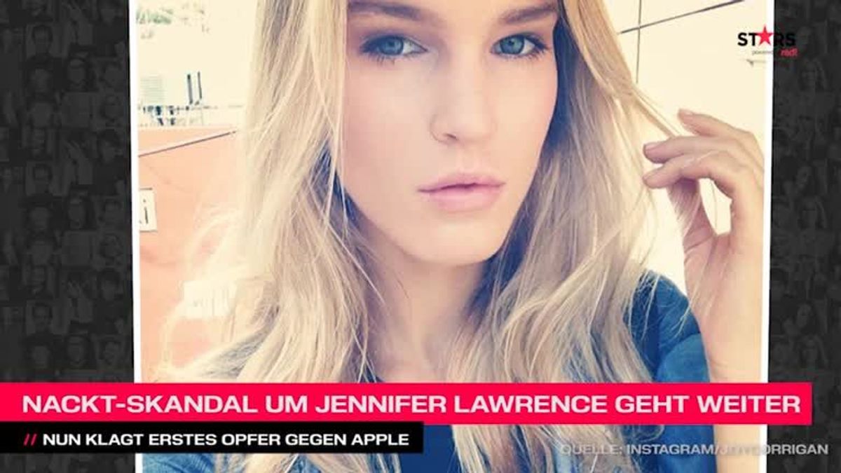 Nacktskandal um Jennifer Lawrence und Co: Erstes Opfer verklagt Apple