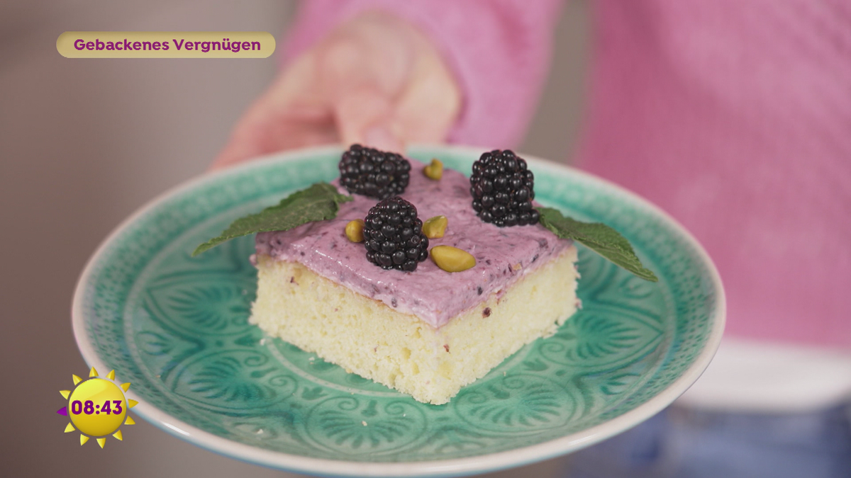Lynns Brombeer-Joghurt-Schnitten