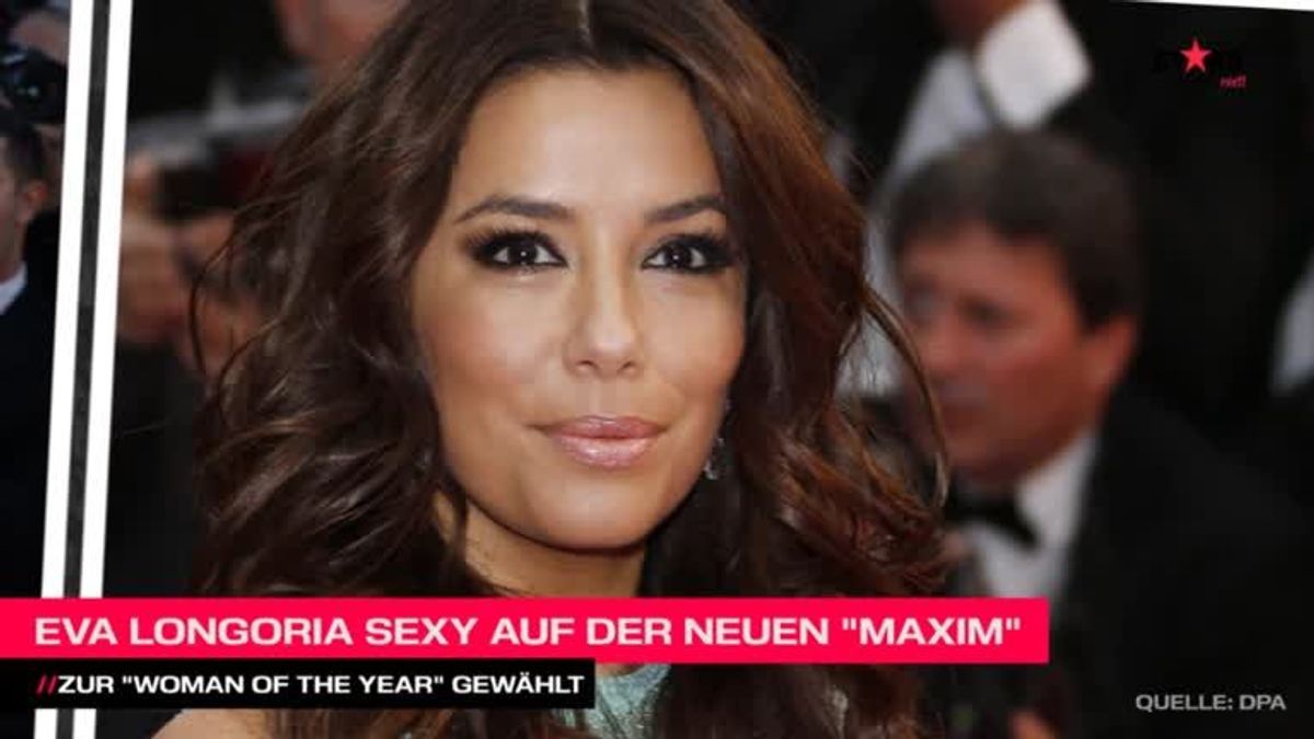 Eva Longoria sexy auf dem Cover