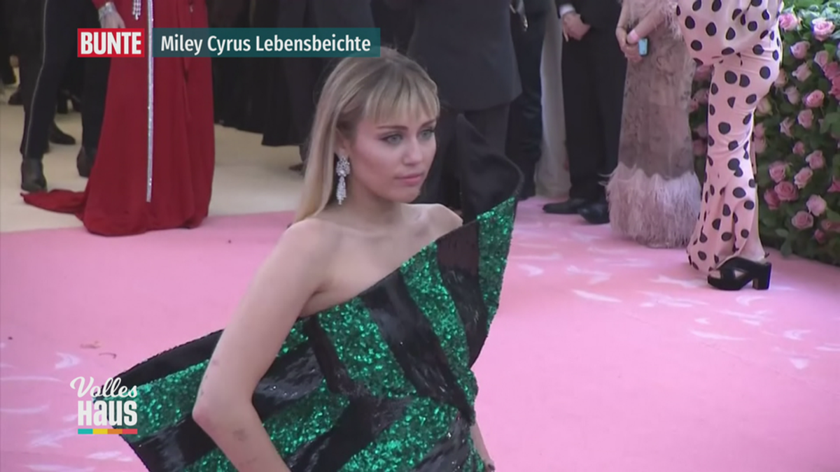 BUNTE - live: Lebensbeichte von Miley Cyrus