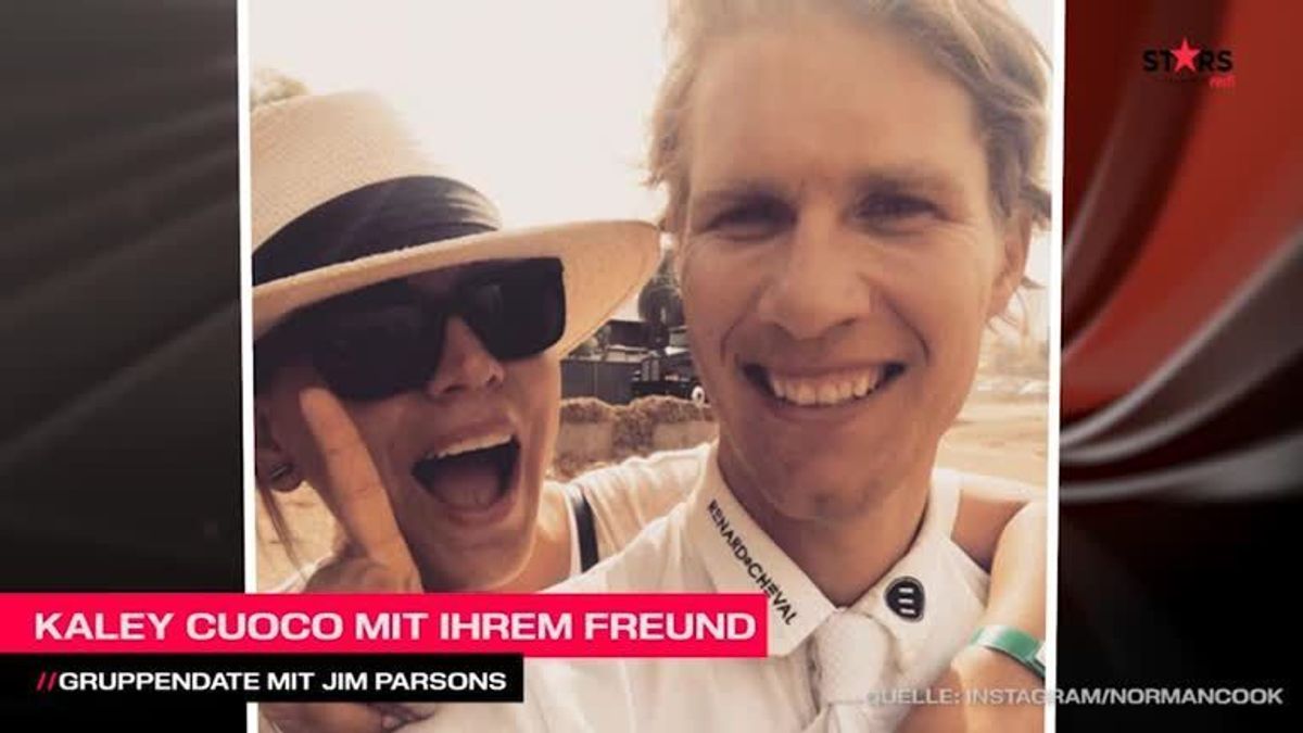 Kaley Cuoco: Doppeldate mit Serienkollege