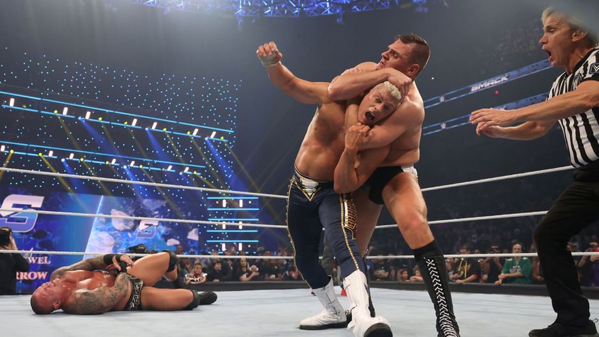 Spannendes Tag Team Match zwischen Cody Rhodes, Randy Orton und Imperium