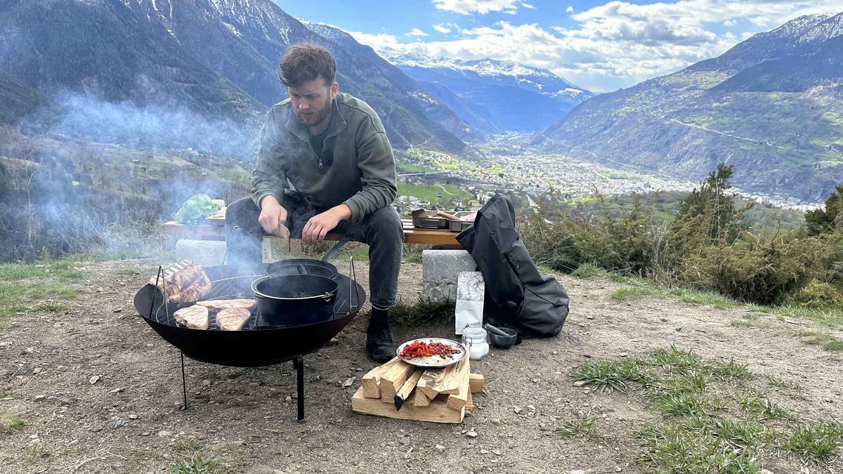 Schweinsrack und Kaffeebohnen im Wallis