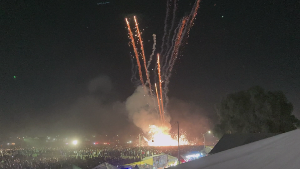 Nervenkitzel und echte Panik: Das Feuerwerksfestival von Tultepec