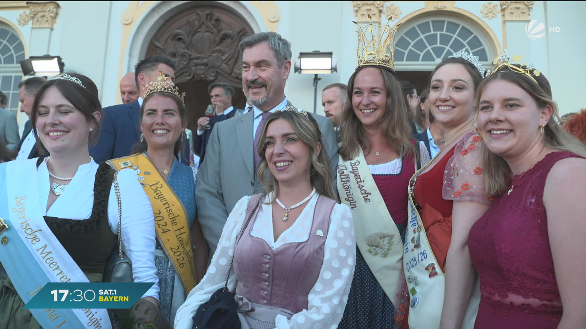 Sommerempfang in Bayern: Politik trifft Ehrenamt auf Schloss Schleißheim