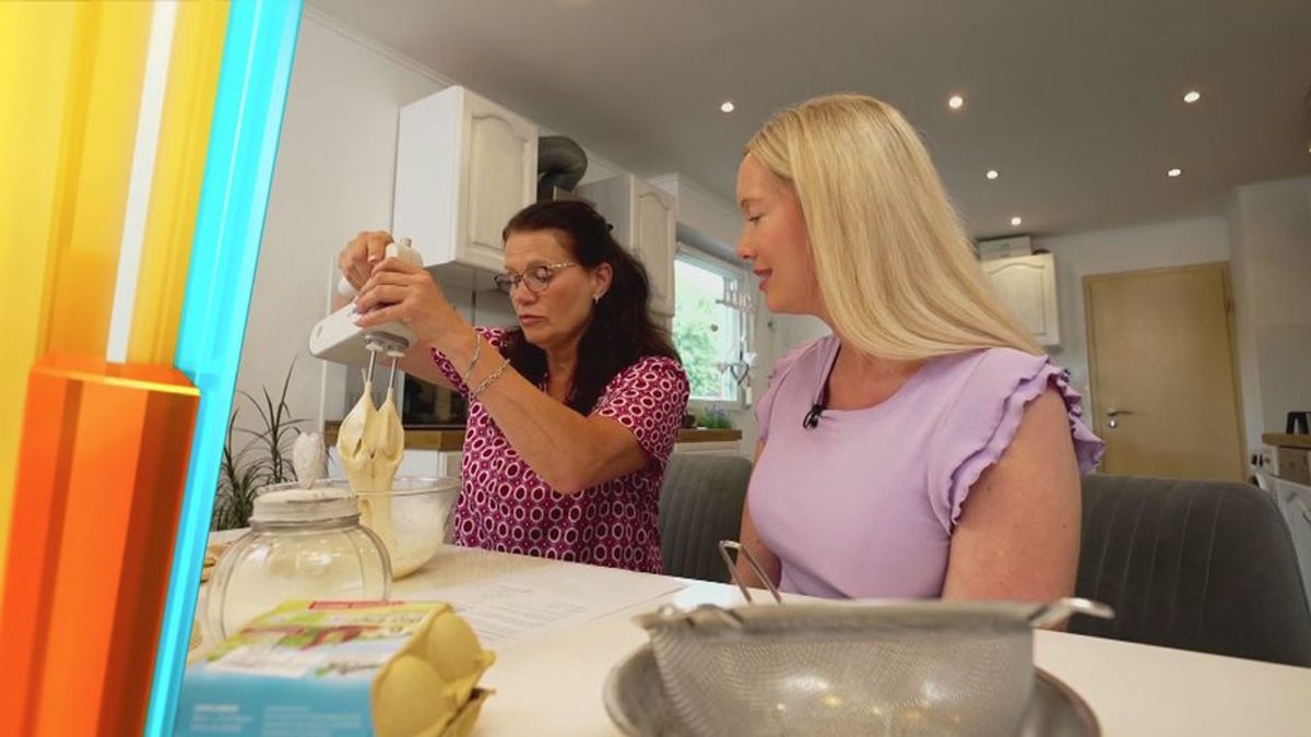 Netzfunds und Lifehacks mit Sabrina und Doreen: "funnel cake" backen