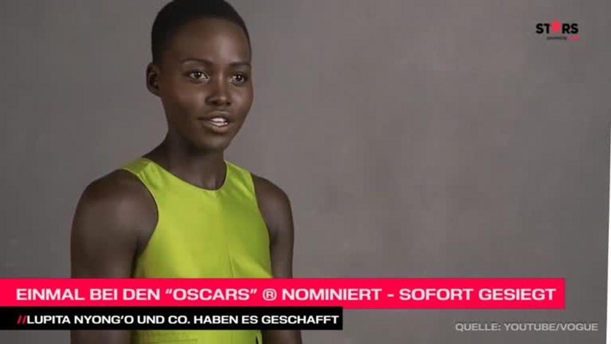 Lupita Nyong'o: Einmal bei den Oscars ® nominiert, sofort gesiegt