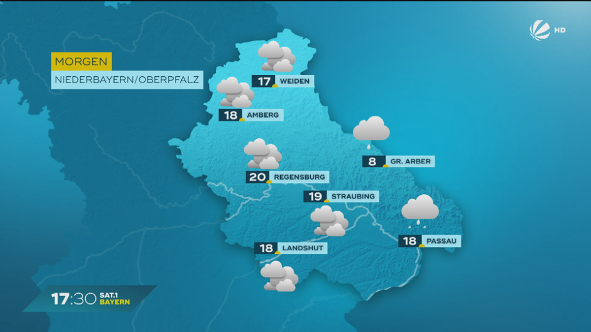 Das Bayern-Wetter vom 28.05.2025: Aussichten zum Vatertag