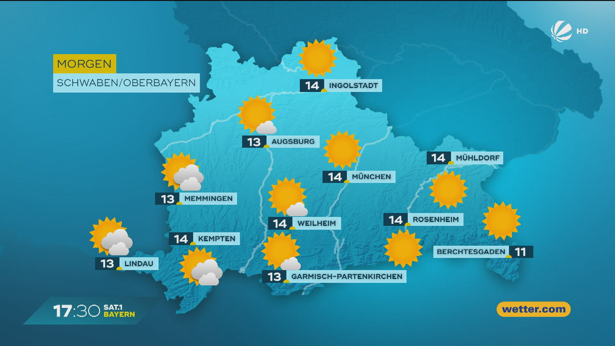 Das Bayern-Wetter vom 02.10.2025: Kalt aber sonnig