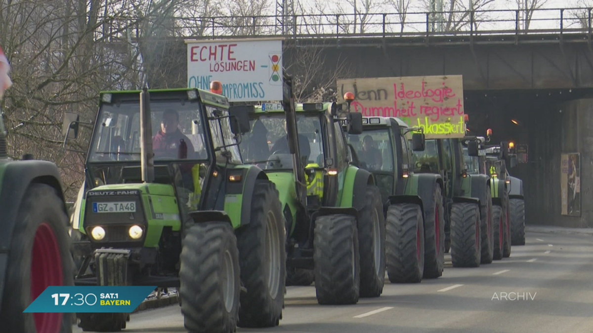 Bayerns Landwirte auf der Straße: Das fordert der Bauernverband zur Europawahl