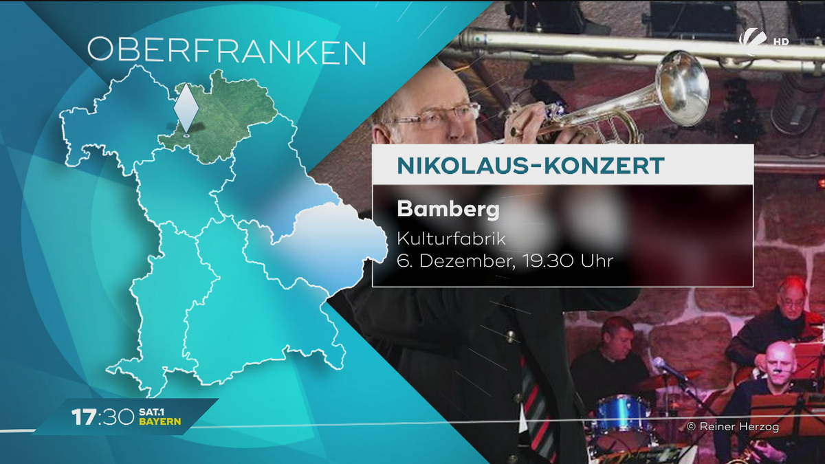 Mein Bayern erleben – Freizeittipps: Nikolaus-Konzert bis Kabarett