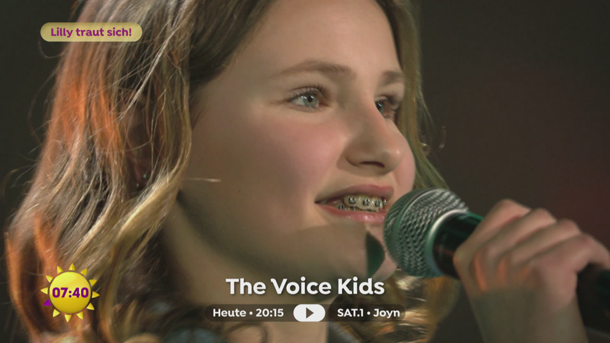 "The Voice Kids": Lilly traut sich
