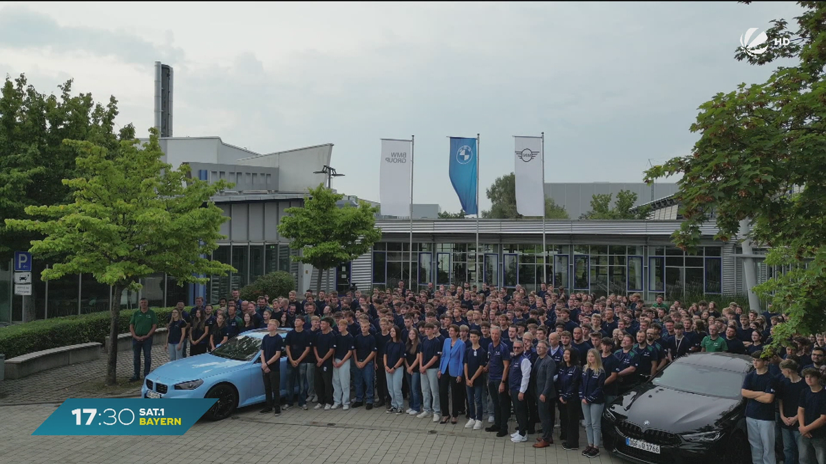 Ausbildungsstart in Bayern: 350 Auszubildende bei BMW in Dingolfing