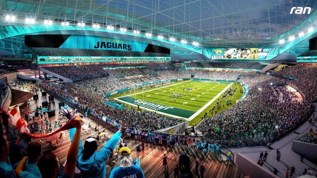 NFL:  Neues Jaguars-Stadion - bleibt der Pool?
