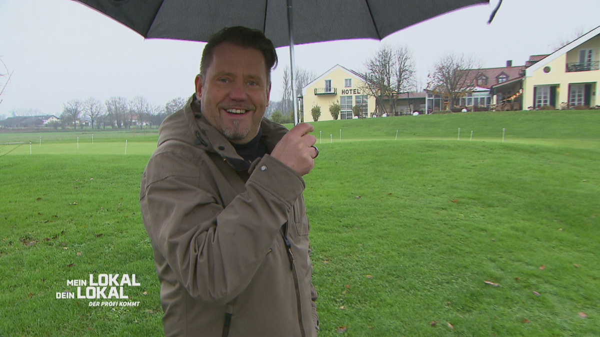 Nicht nur Golfer im Lokal "Gutshof Sagmühle"