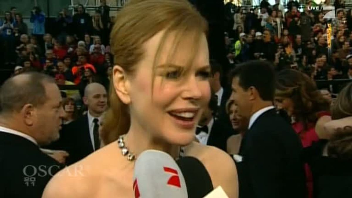 Oscar Red Carpet: Nicole Kidman