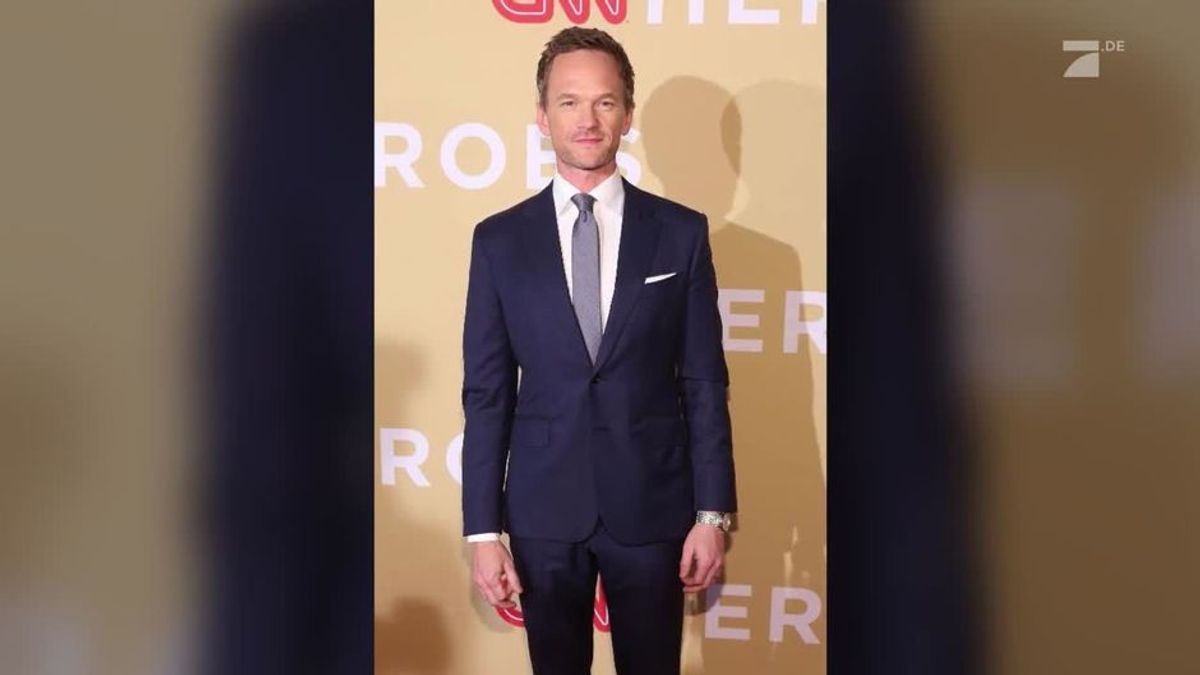 Frisuren-Schock - so sieht Neil Patrick Harris nicht mehr aus