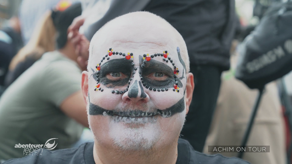 Día de los Muertos: Achim Müller mitten im Fest der Toten