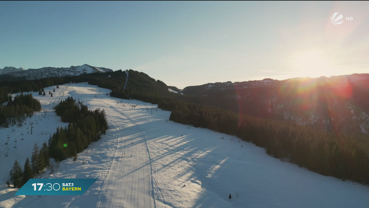 Winter in Bayern: Schneeparadies auf der Winkelmoosalm