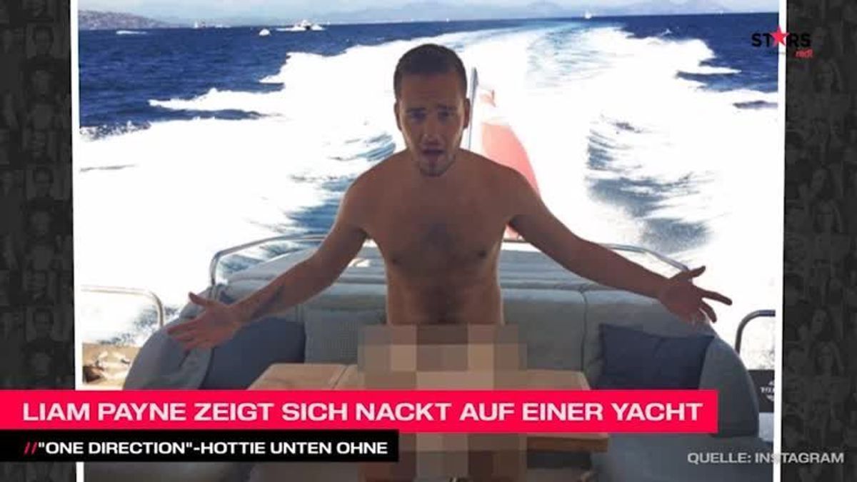 Liam Payne zeigt sich nackt auf einer Yacht