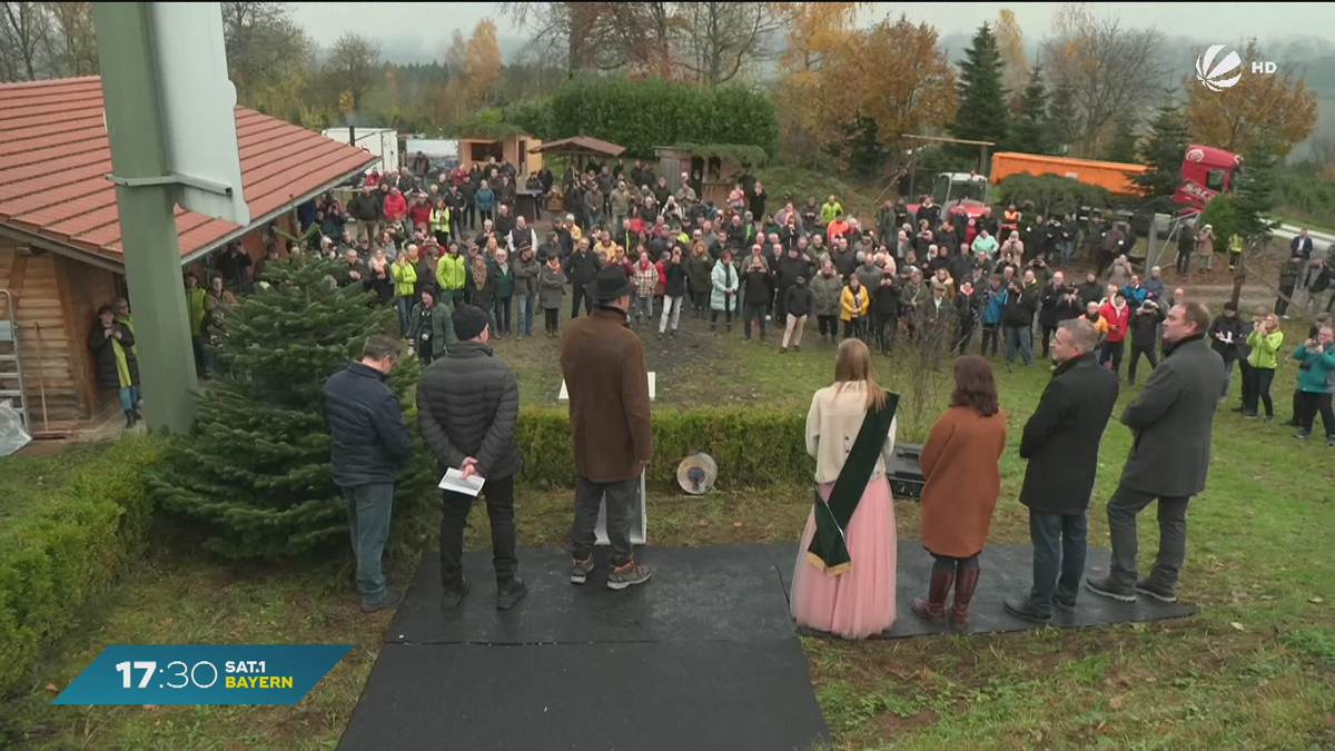 Weihnachtsbaum-Verkauf in Bayern: Markus Söder eröffnet Saison