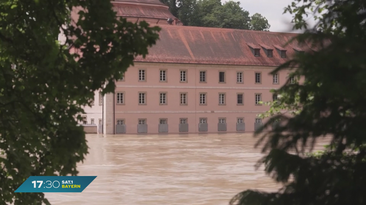 Hochwasserschutz in Bayern: Umweltminister Glauber im Gespräch