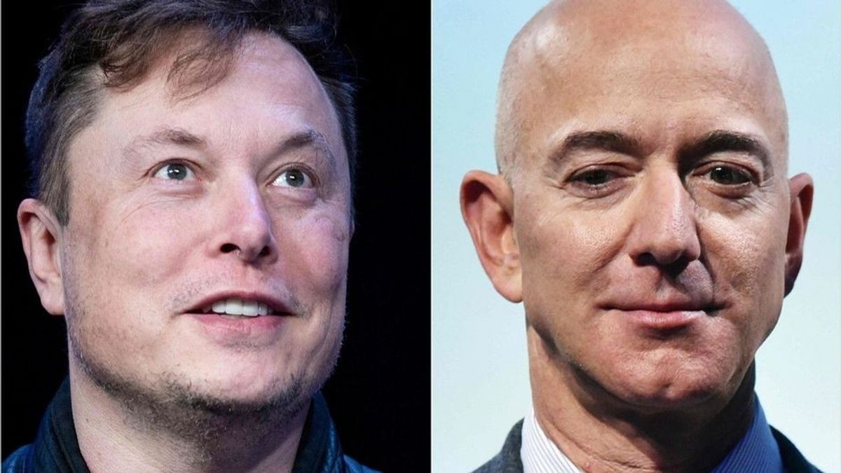 Milliardärs-Bashing: Elon Musk schießt gegen "faulen" Jeff Bezos