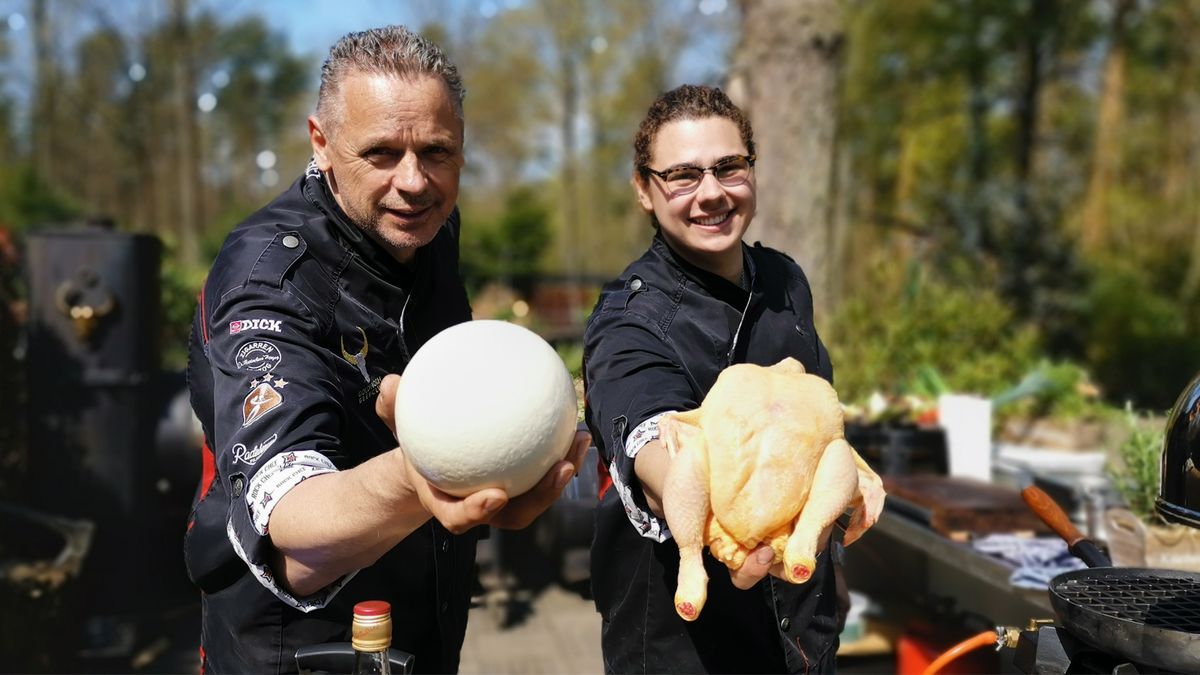 XXL-Rührei und leckere Geflügel Rezepte für den Grill