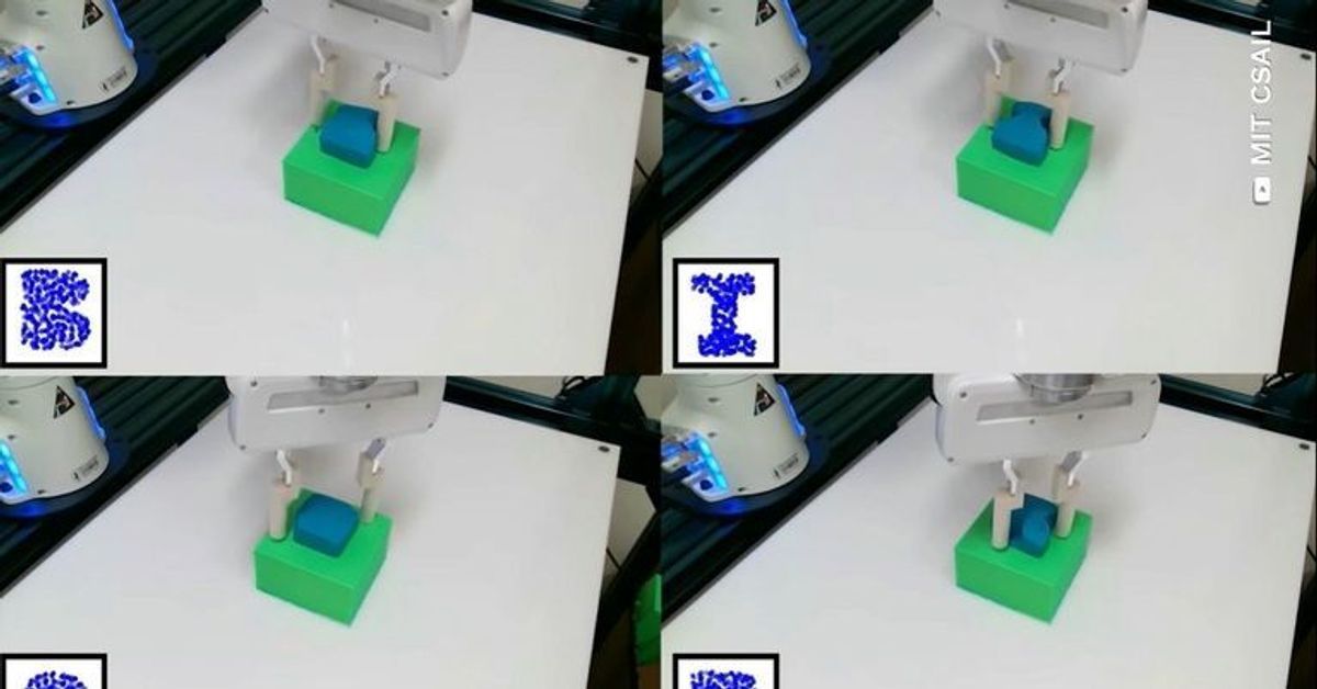 Dieser Roboter kann Buchstaben aus Knete formen