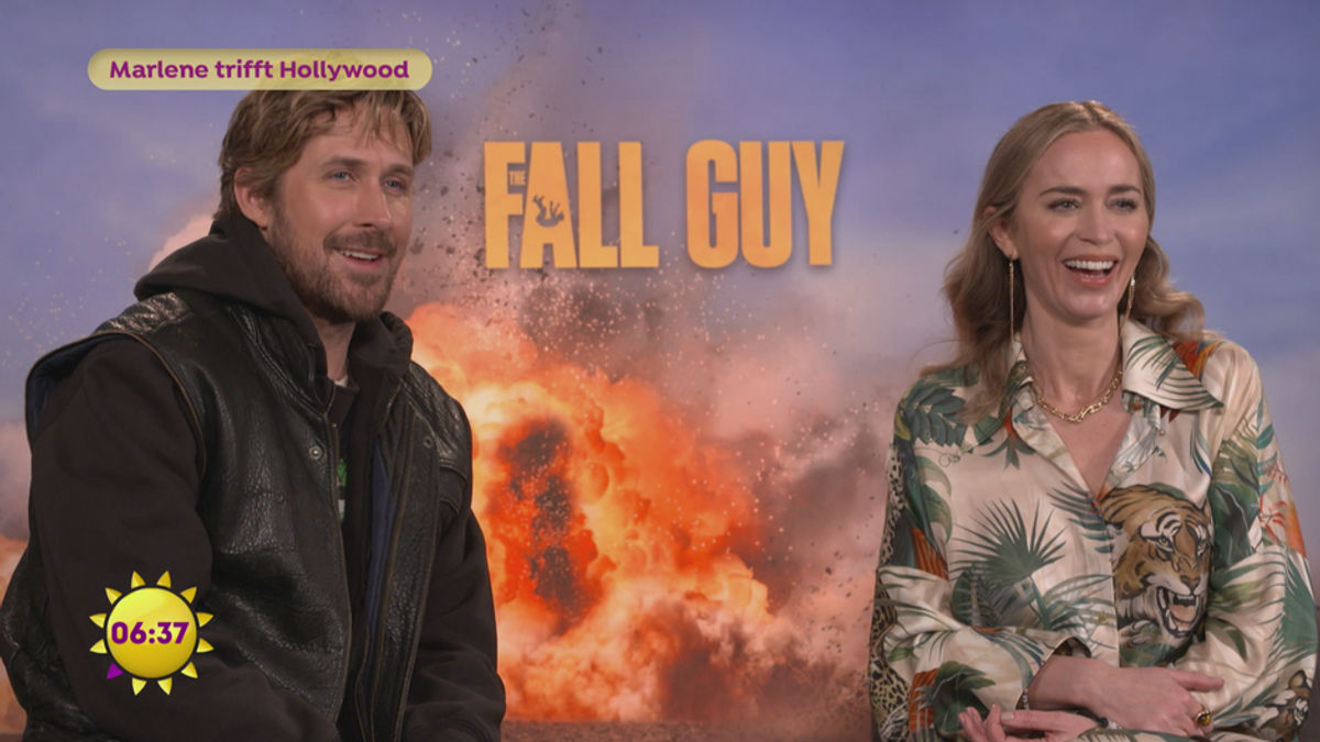 Marlene im Interview mit Ryan Gosling und Emily Blunt