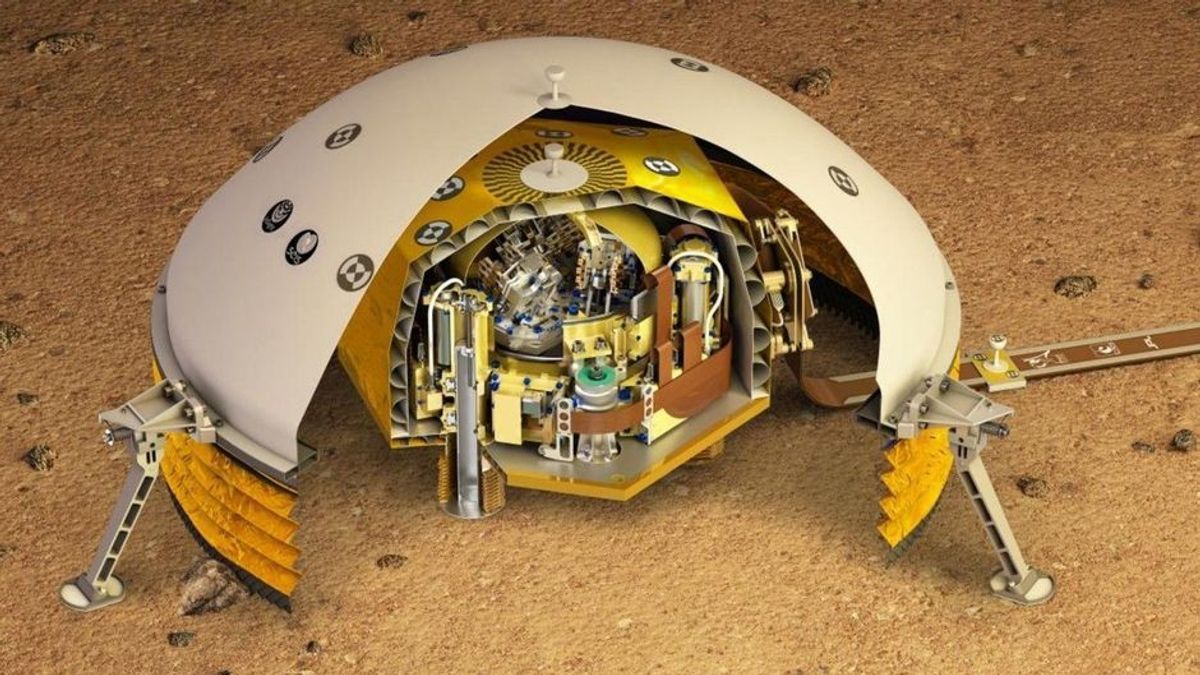 Neue Erkenntnisse zum Mars: Kern ist flüßig und größer als gedacht