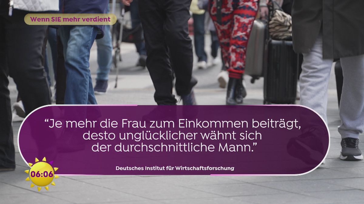 Wenn SIE mehr verdient