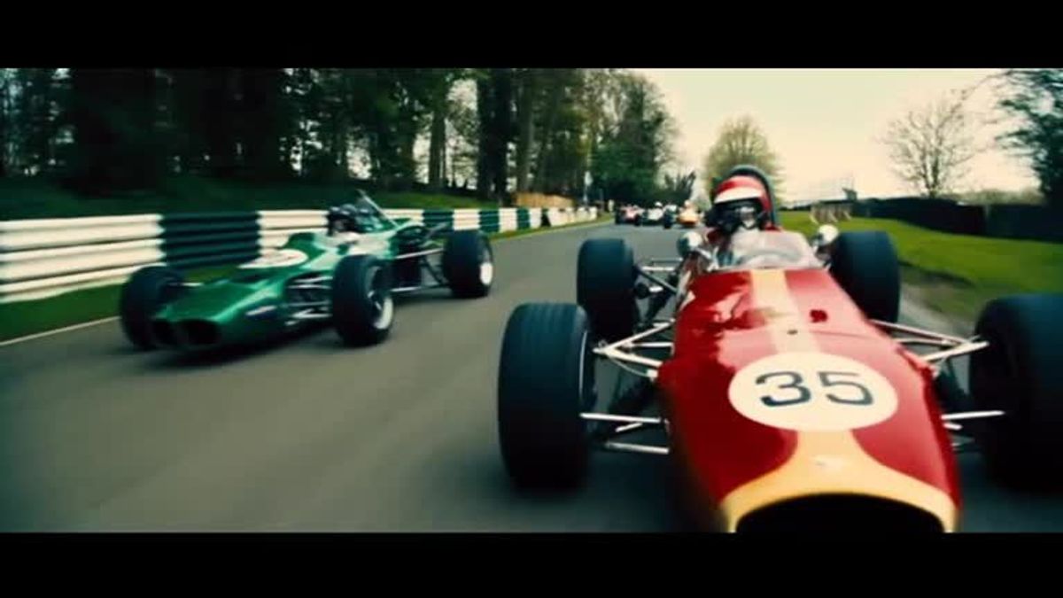 Filmszene aus Rush: Nikki Lauda vs. James Hunt