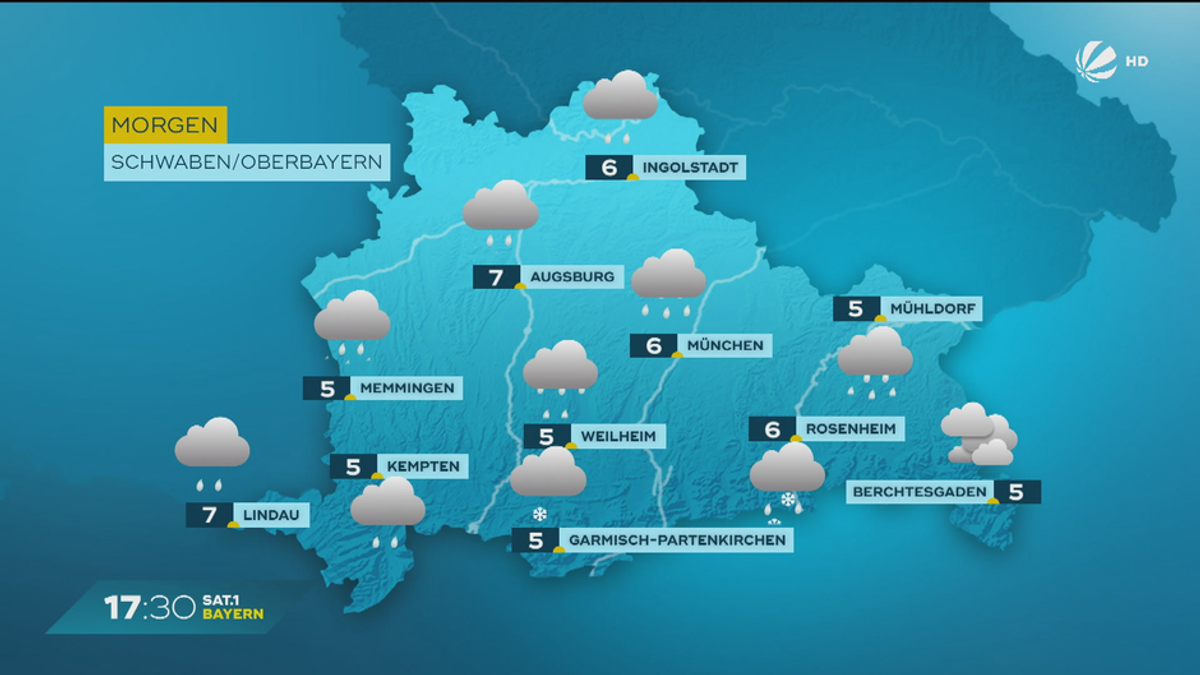 Das Bayern-Wetter am 27.01.2025: Bleibt es mild?