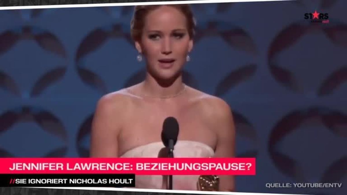 Beziehungspause bei Jennifer Lawrence und Nicholas Hoult?
