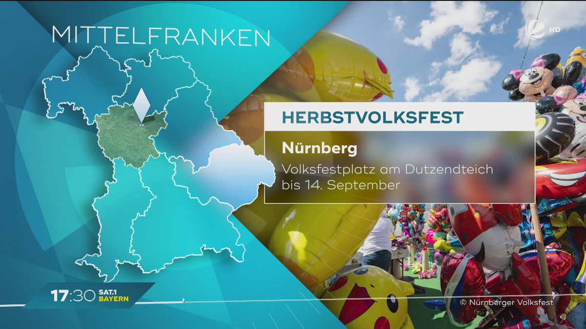 Mein Bayern erleben – Freizeittipps: Museumsfest bis Herbstvolksfest