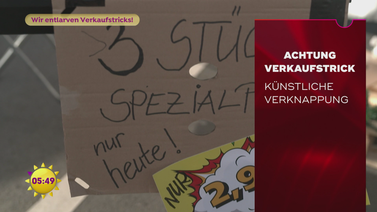 Wir entlarven Verkaufstricks!