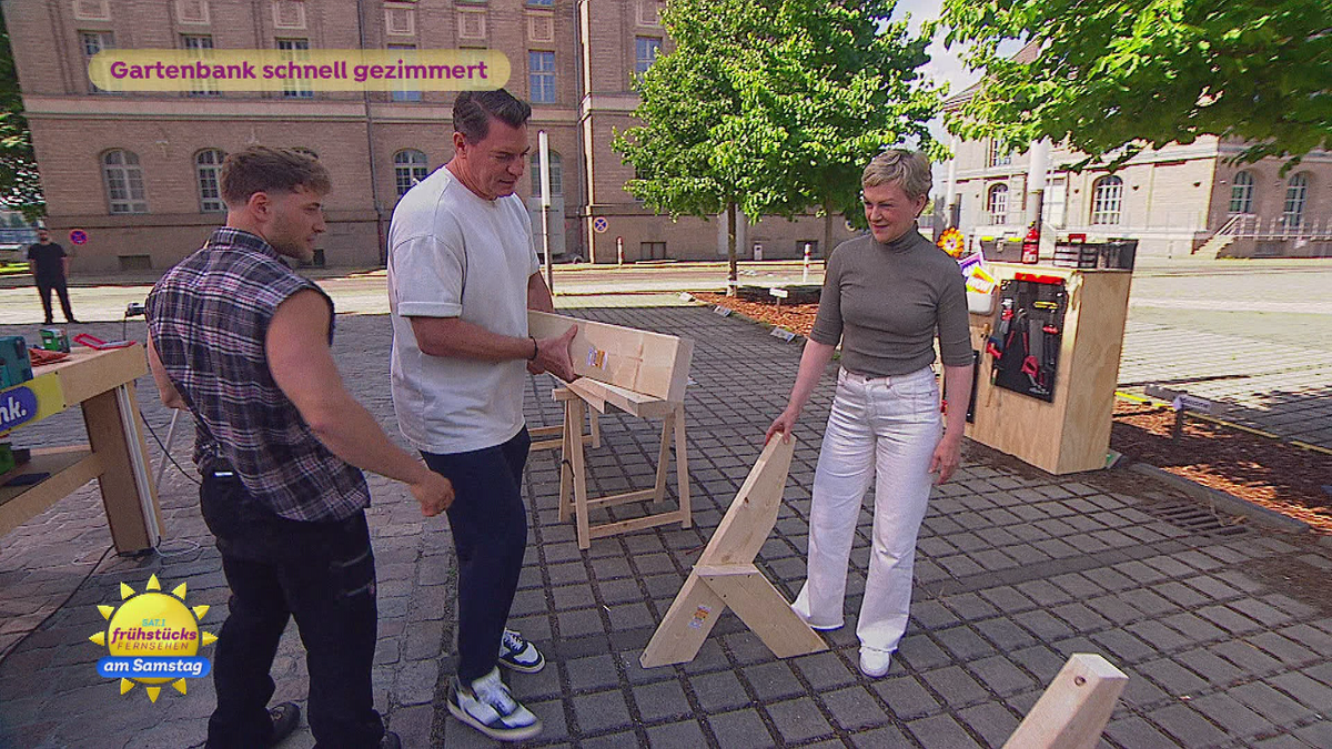 DIY-Gartenbank