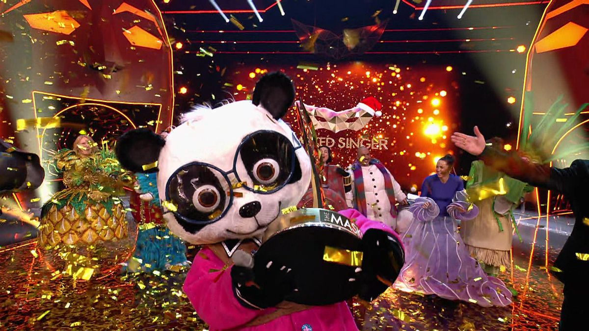 Der Panda gewinnt die 11. Staffel "The Masked Singer"