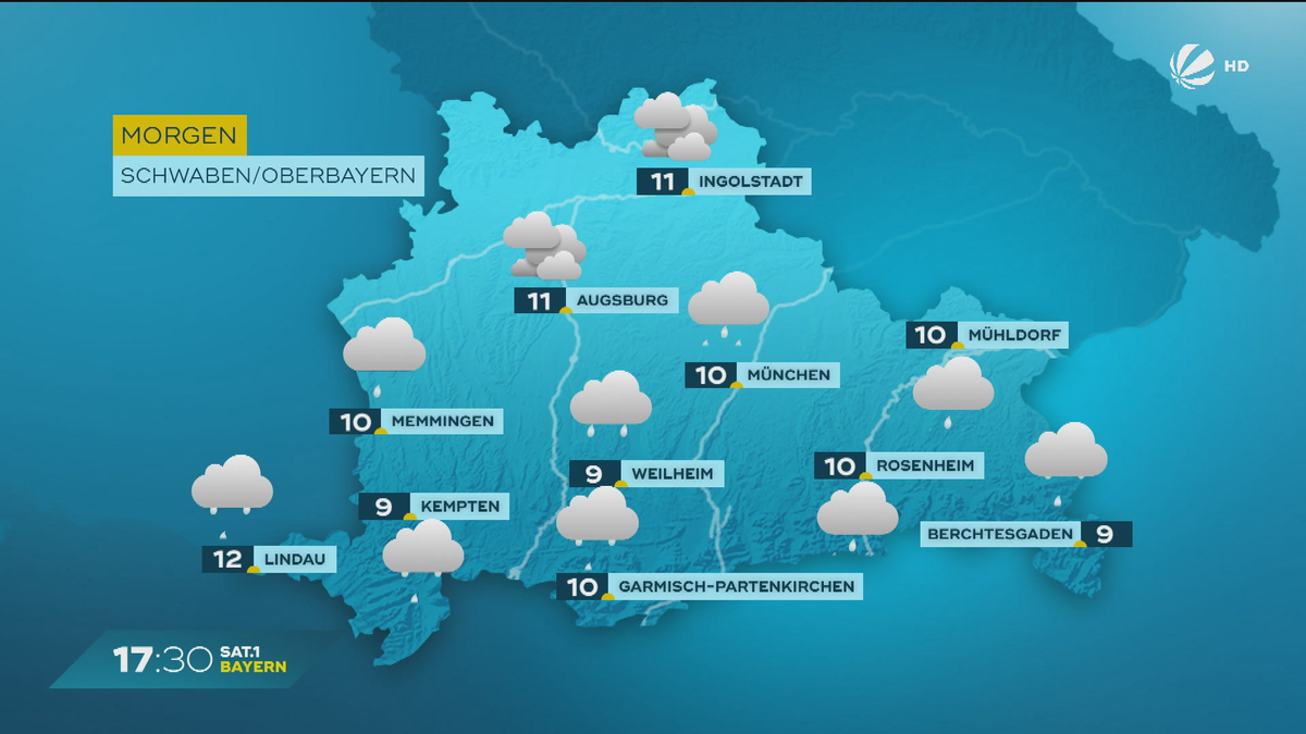 Das Bayern-Wetter vom 04.10.2024: Sonniges Finale zur Wiesn?